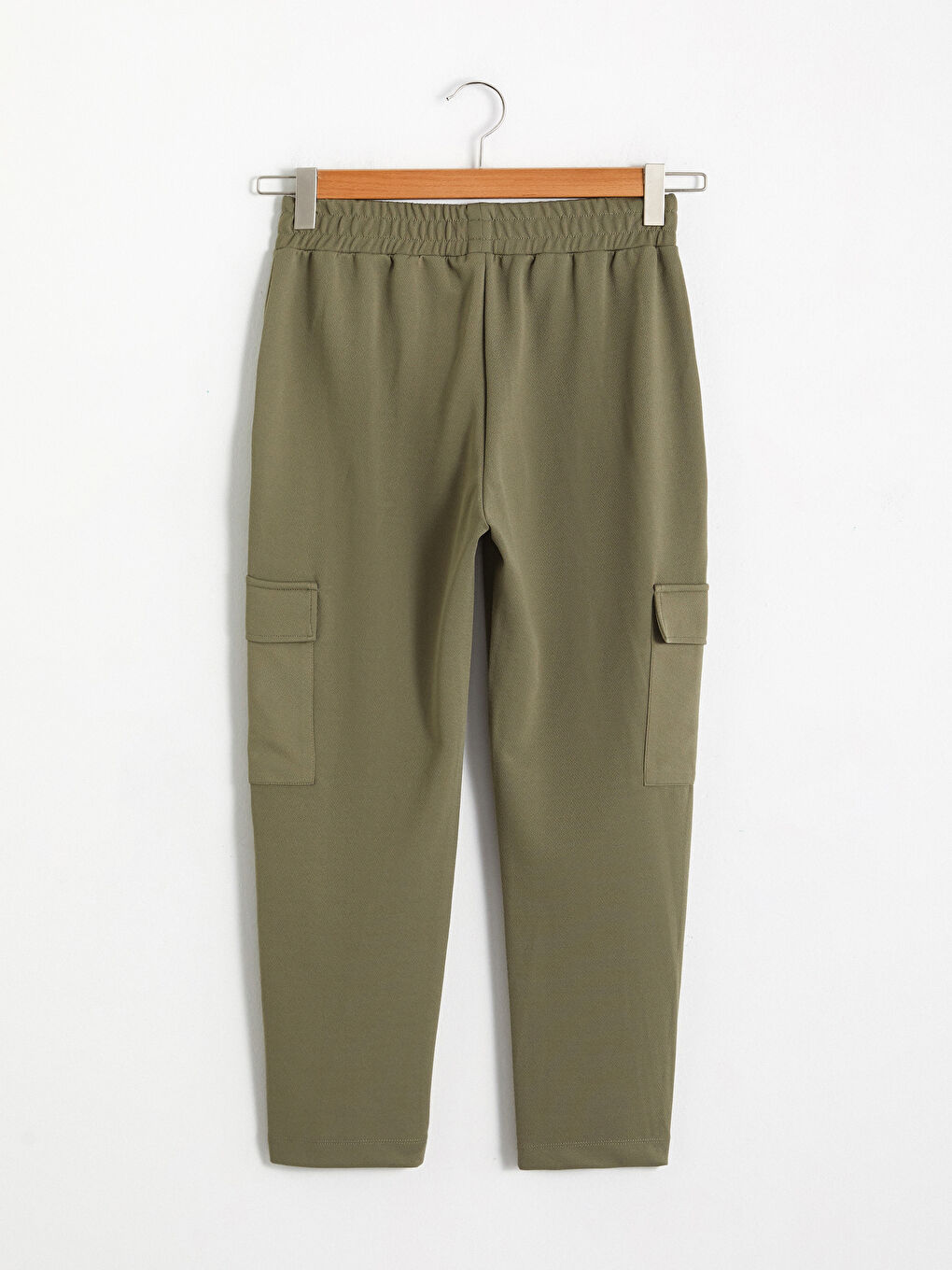 Elastic Waist Jogger Trousers-5