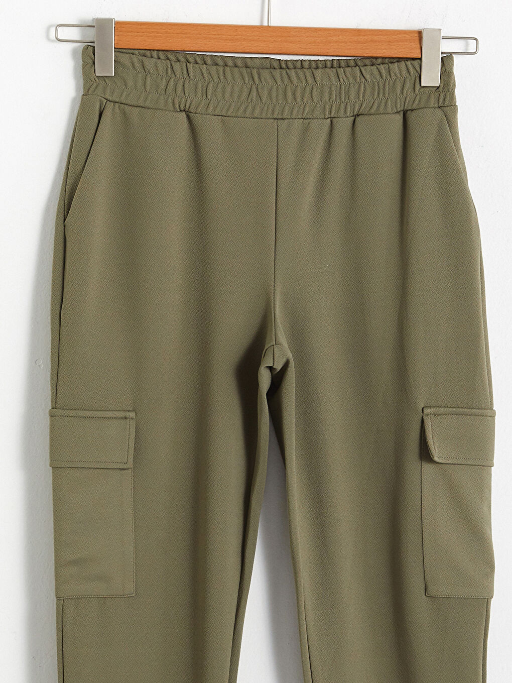 Elastic Waist Jogger Trousers-6