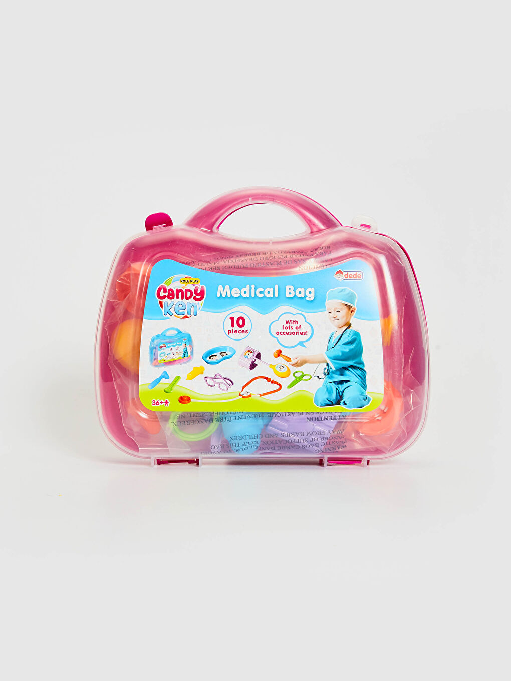 Çantalı Oyuncak Doktor Seti