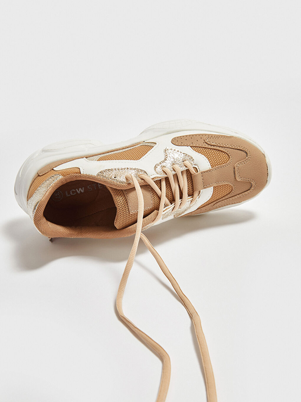 Karışık Kadın Kalın Taban Spor Ayakkabı-3