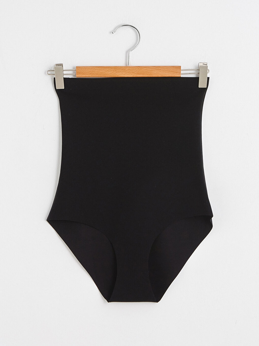 Siyah Dikişsiz Yüksek Bel Kadın Korse