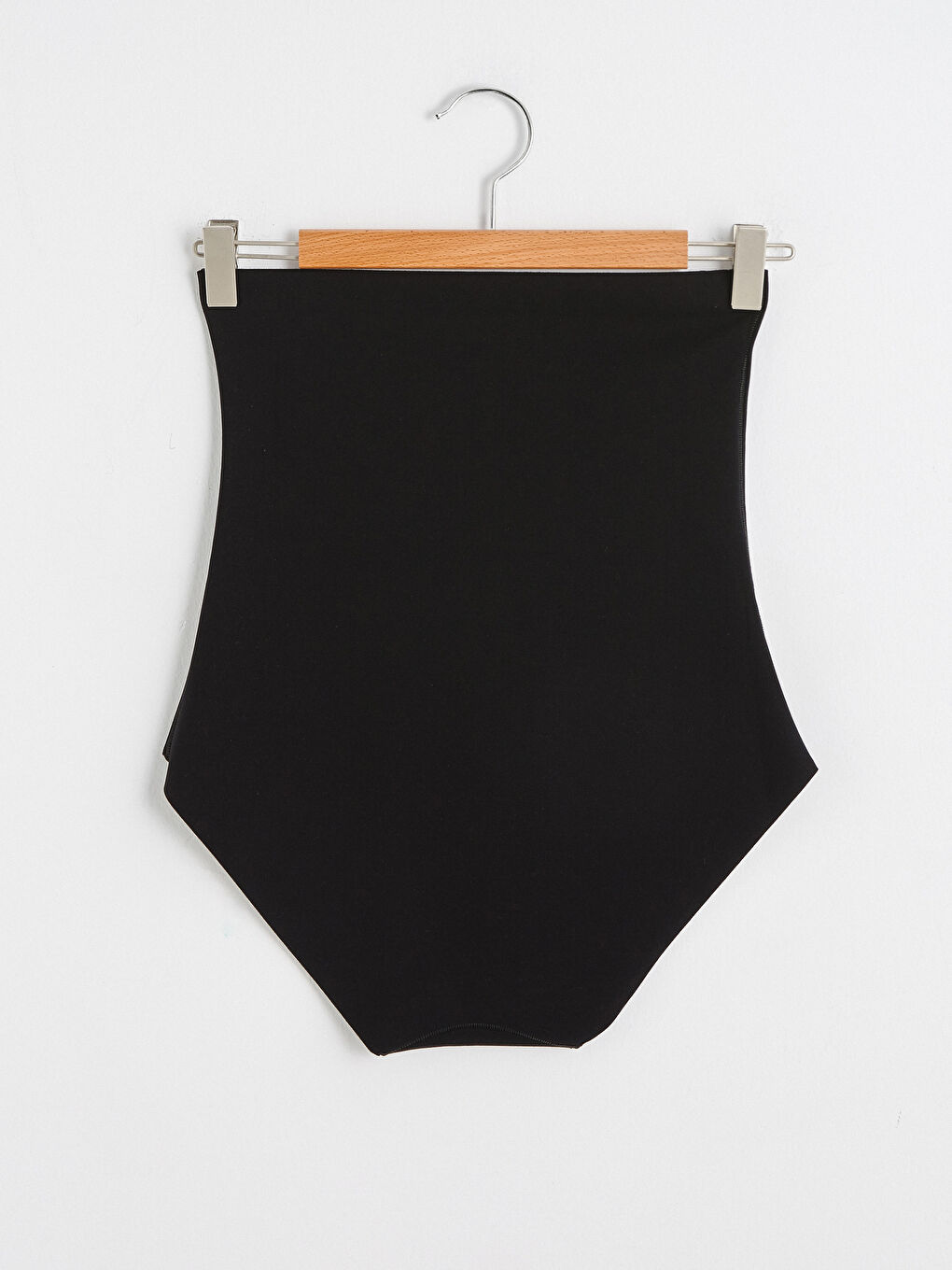 Siyah Dikişsiz Yüksek Bel Kadın Korse-1