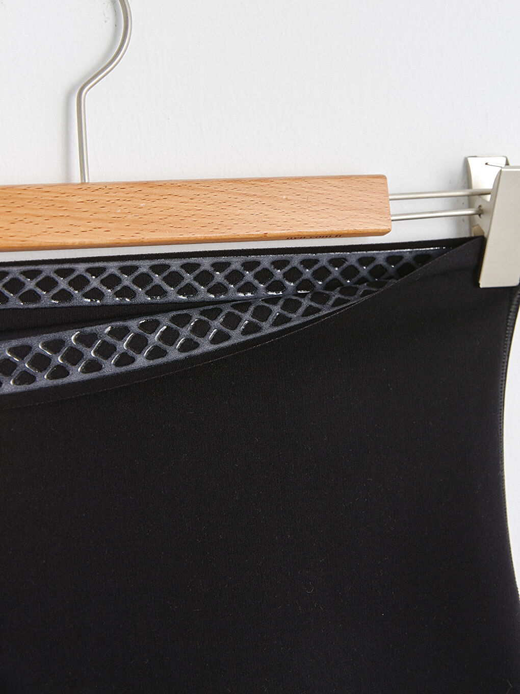 Siyah Dikişsiz Yüksek Bel Kadın Korse-2