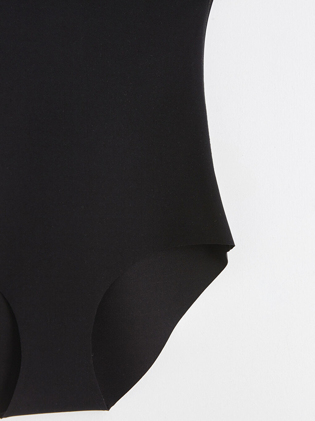 Siyah Dikişsiz Yüksek Bel Kadın Korse-3