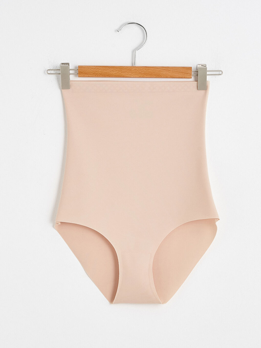 Pembe Dikişsiz Yüksek Bel Kadın Korse-1