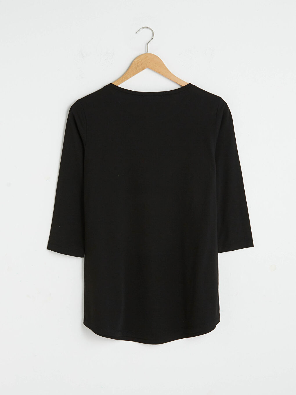 Crew Neck Sequin Embroidered Women's T-Shirt-6