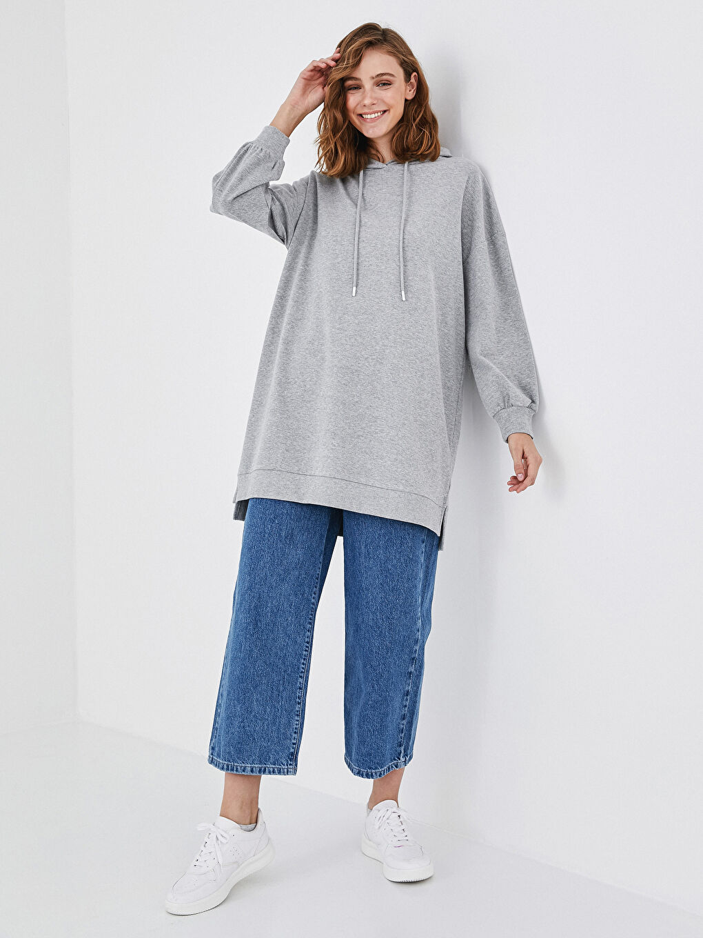 Oversize Hooded Tunic-2