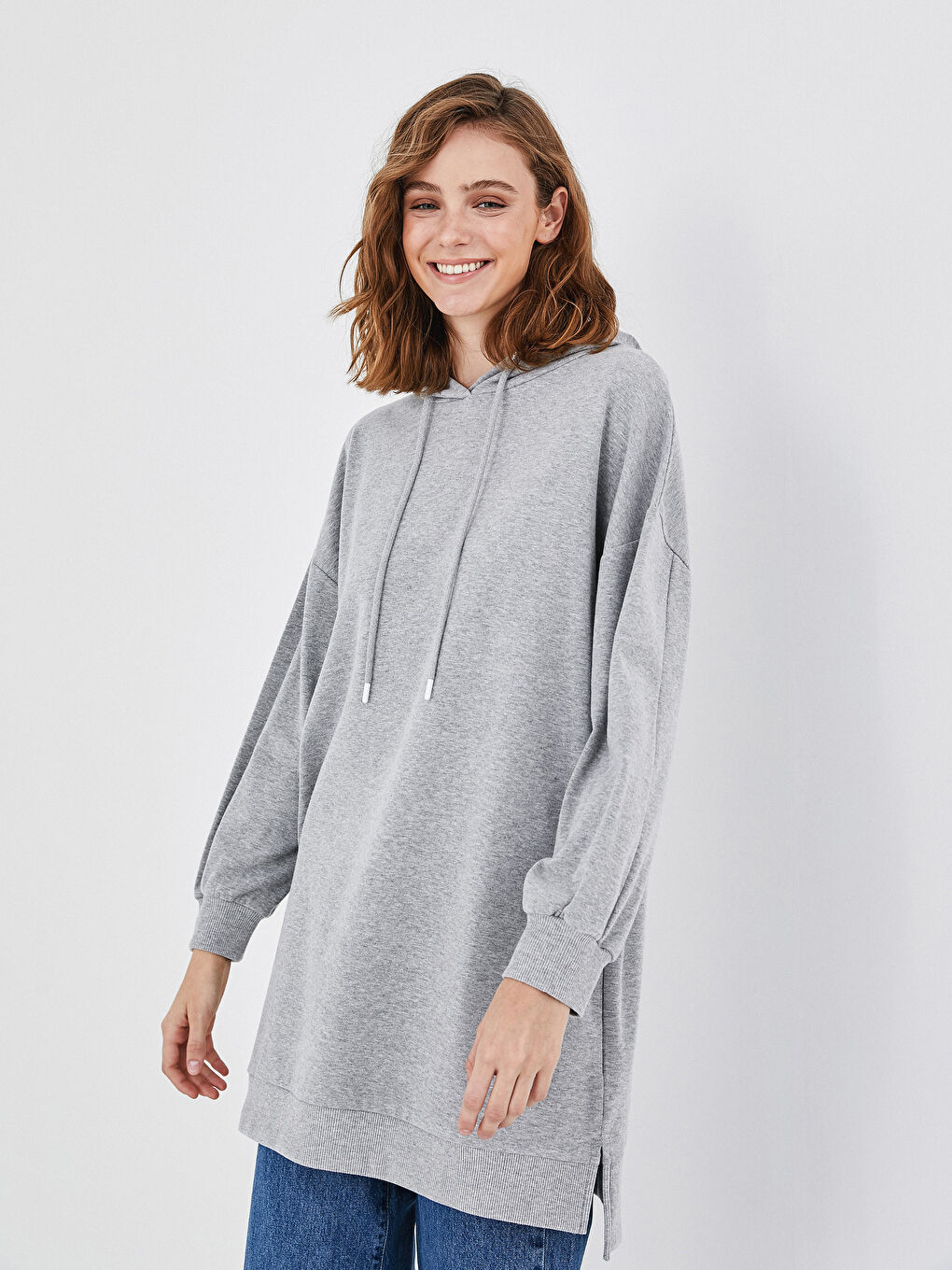 Oversize Hooded Tunic