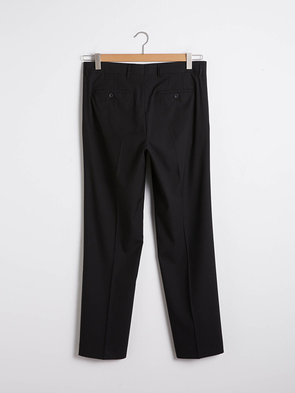 Comfortable Fit Stretchy Trousers-1