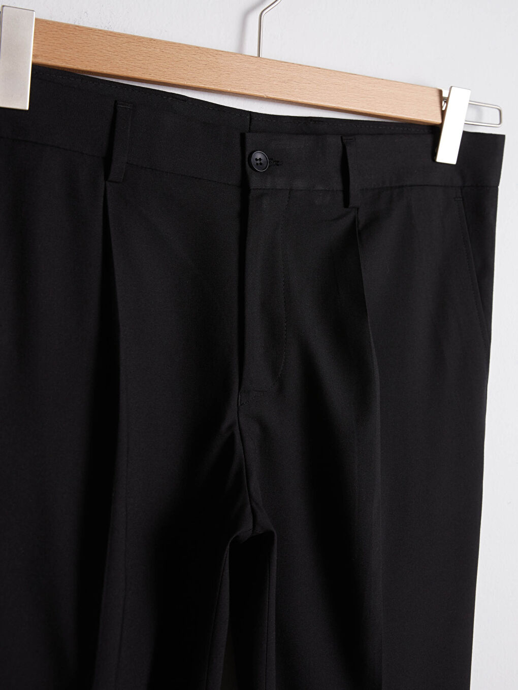 Comfortable Fit Stretchy Trousers-2