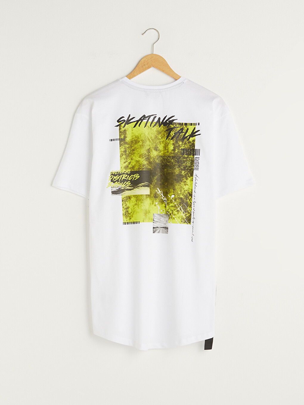 Crew Neck Short Sleeve Printed Combed Cotton Men's T-shirt-7