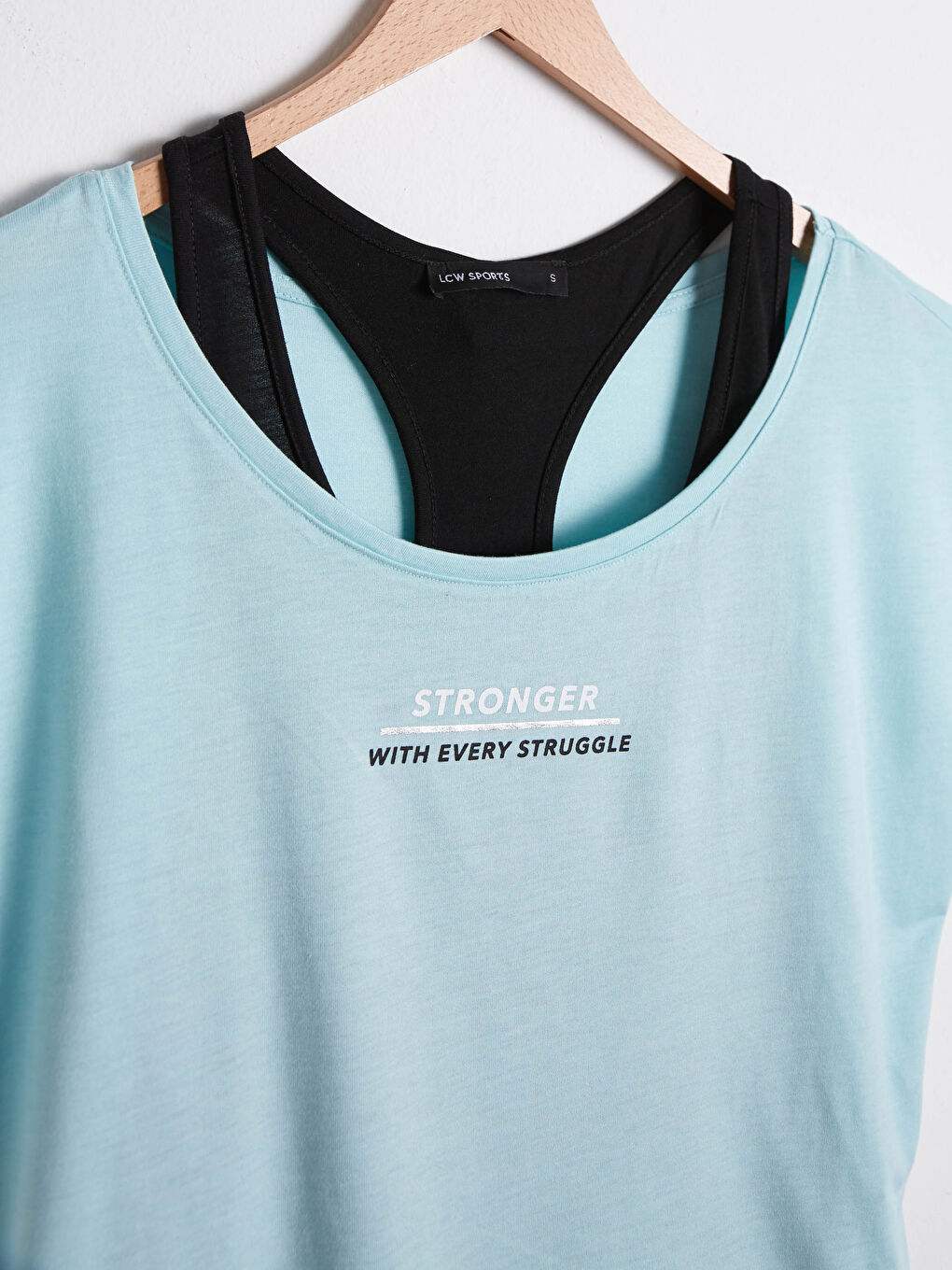 Sports Crew Neck Printed T-Shirt-2