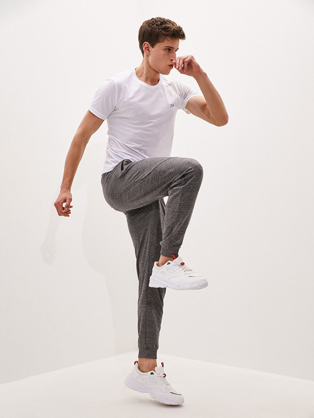 Pantaloni Sportivi Standard Fit Active pentru Bărbați-1