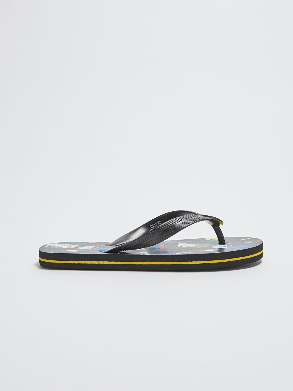 Siyah Erkek Çocuk Batman Lisanslı Parmak Arası Plaj Terliği-2