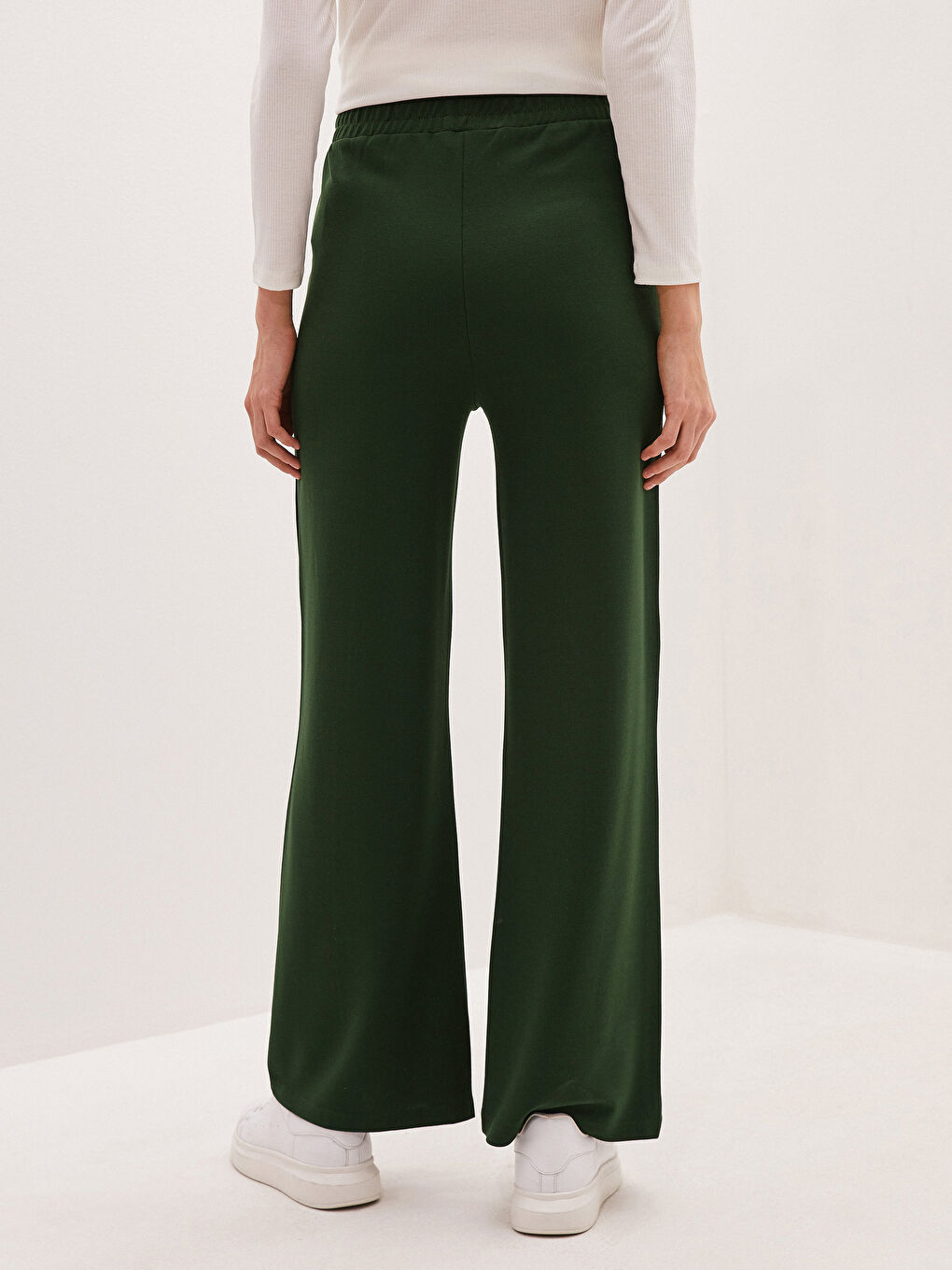 بنطلون رياضي بخصر مرن للسيدات-3