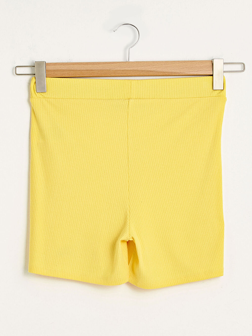 Talie Elastică Detaliu Broderie Pantaloni Scurți pentru Femei-6