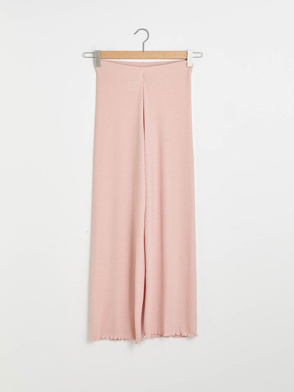 Waist Rubber Wide Leg Women's Jogger Pants-5