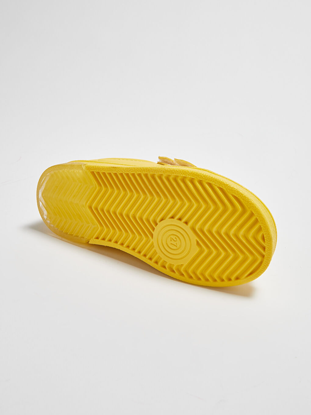 Sarı Cırt Cırtlı Işıklı Kız Çocuk Spor Ayakkabı-4