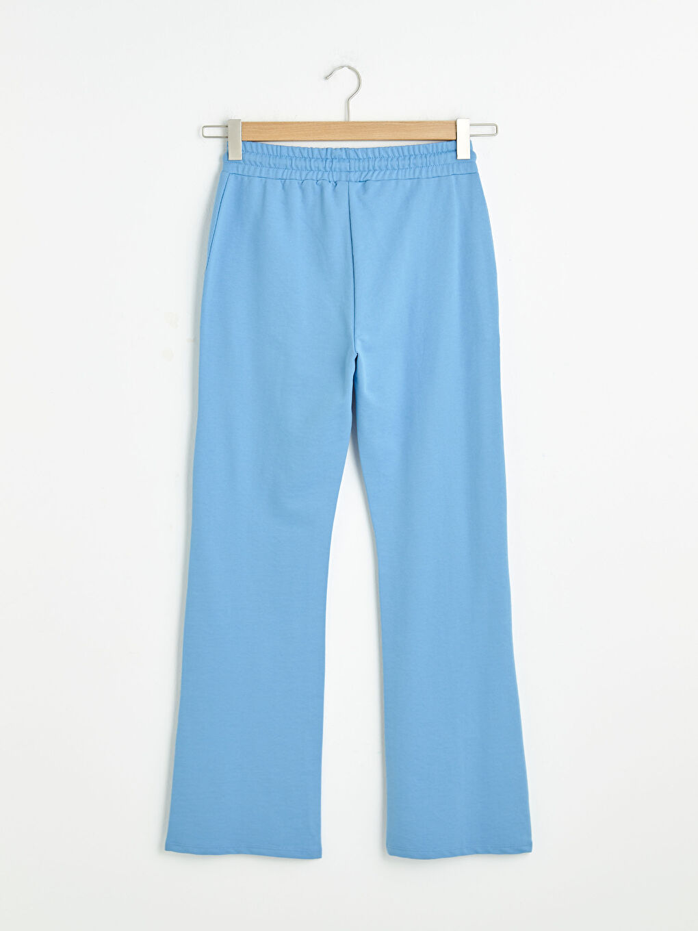 Mavi Beli Lastikli Kadın Eşofman Alt-7