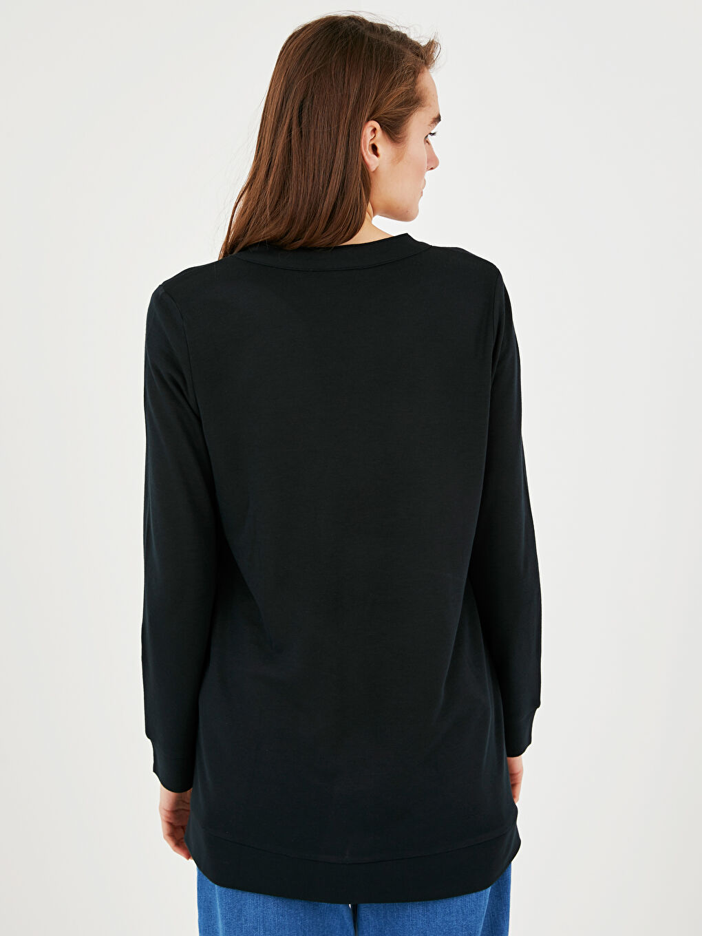 Stone Printed Long Sleeve Women's Cardigan-10