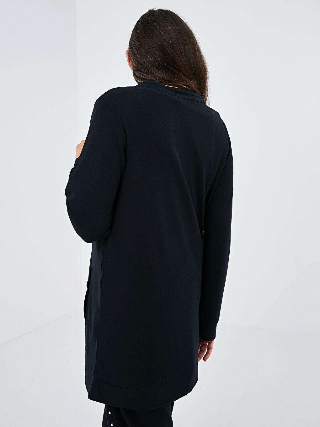 Stone Printed Long Sleeve Women's Cardigan-5