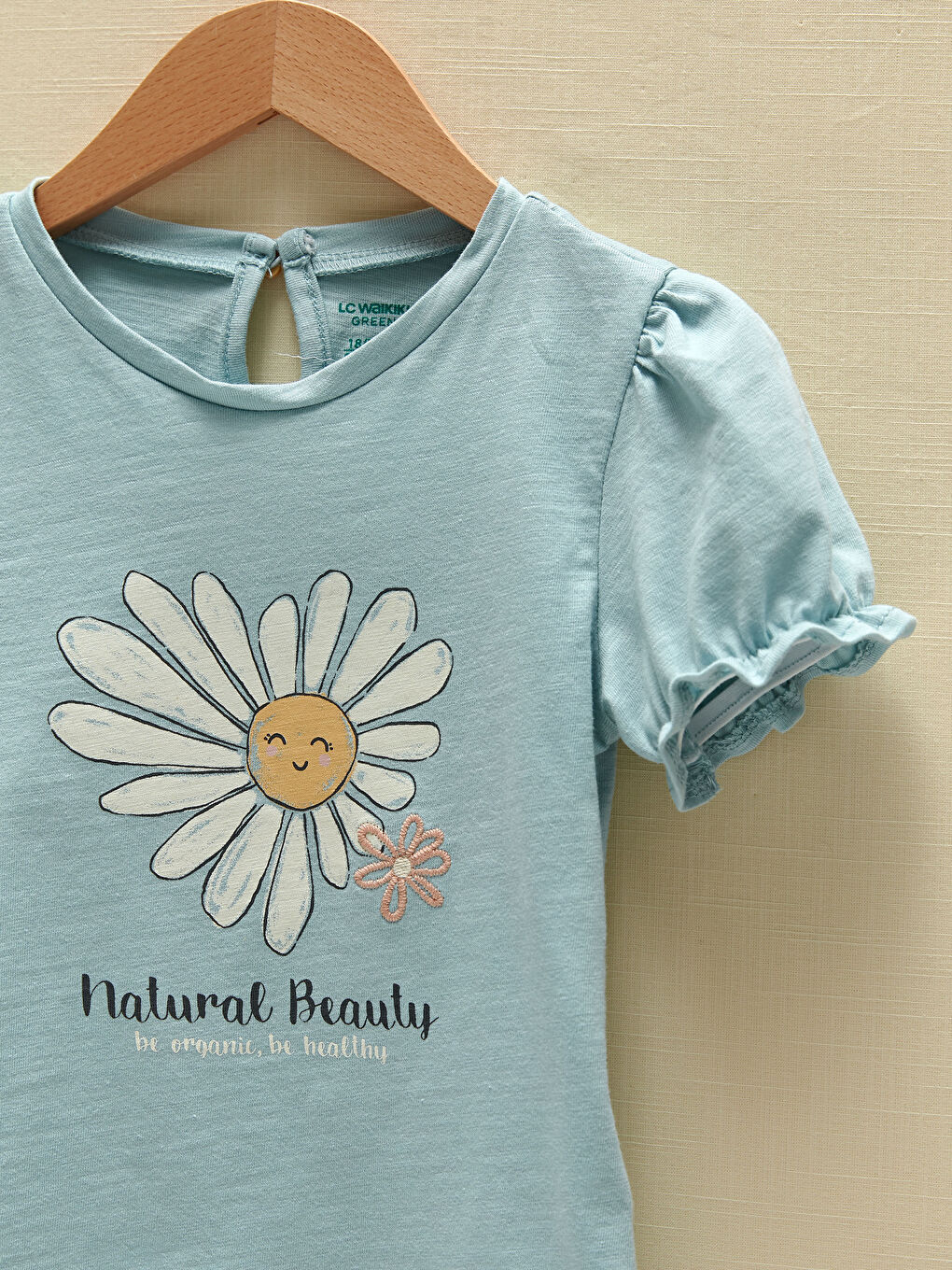 T-shirt Bébé Fille Imprimé à Manches Courtes Col Rond-1