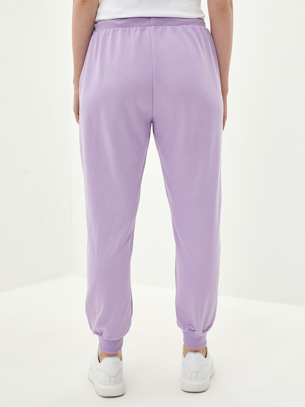Elasticated Waist Women's Sweatpants-3