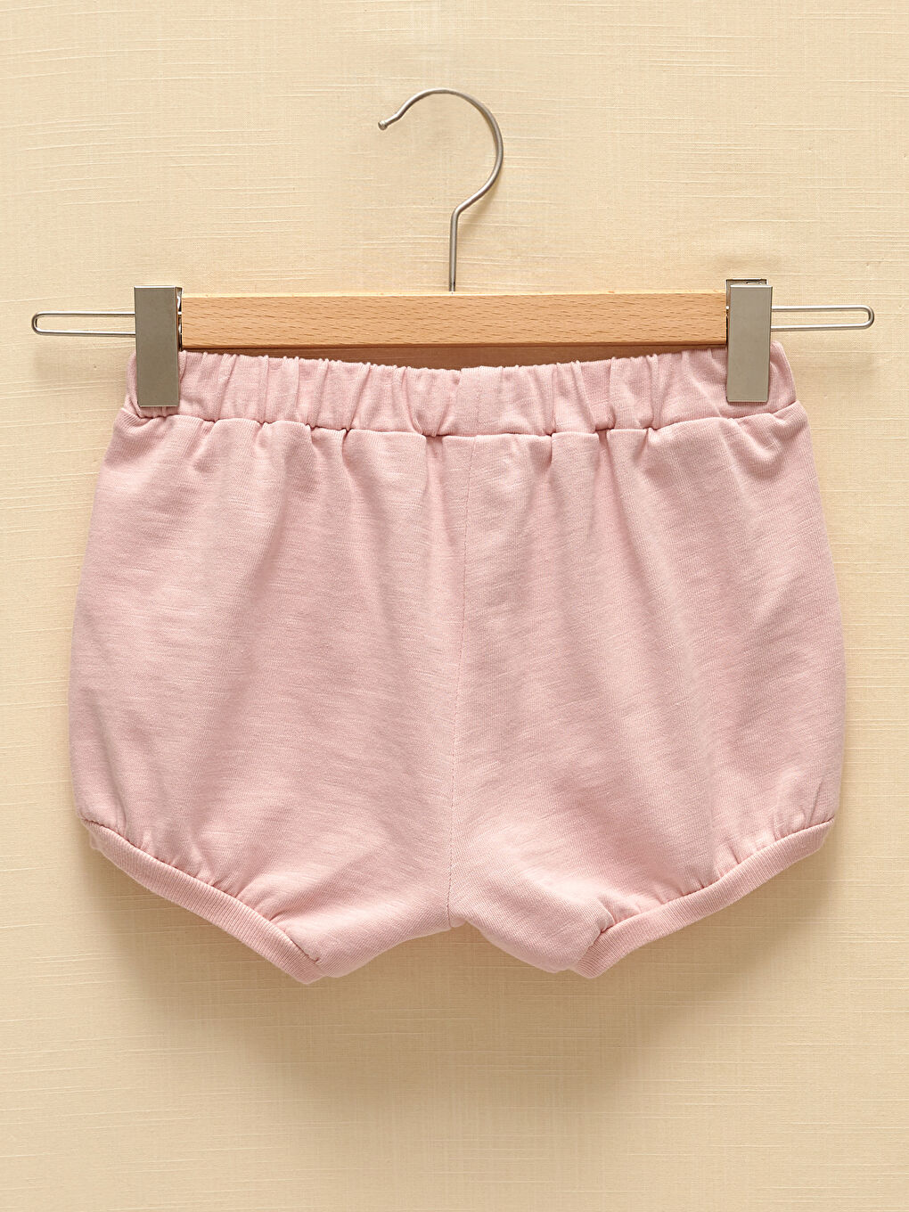 Bisiklet Yaka Kısa Kollu Baskılı Kız Bebek Tişört ve Şort 2'li Takım-6