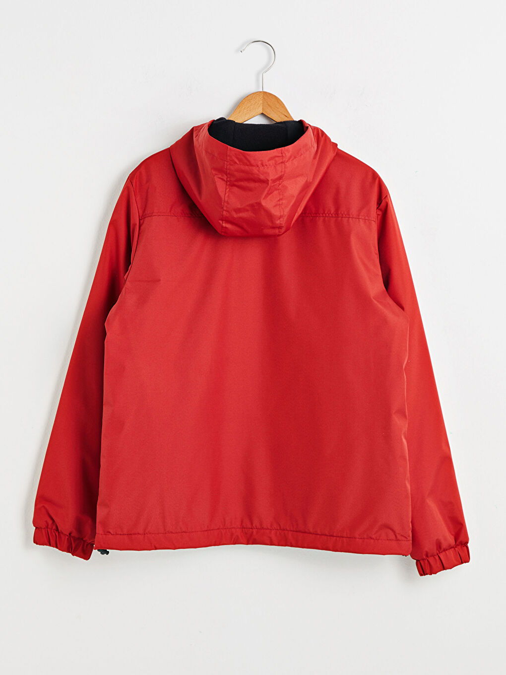 Standard Fit Polarized Hooded Men's Coat-1