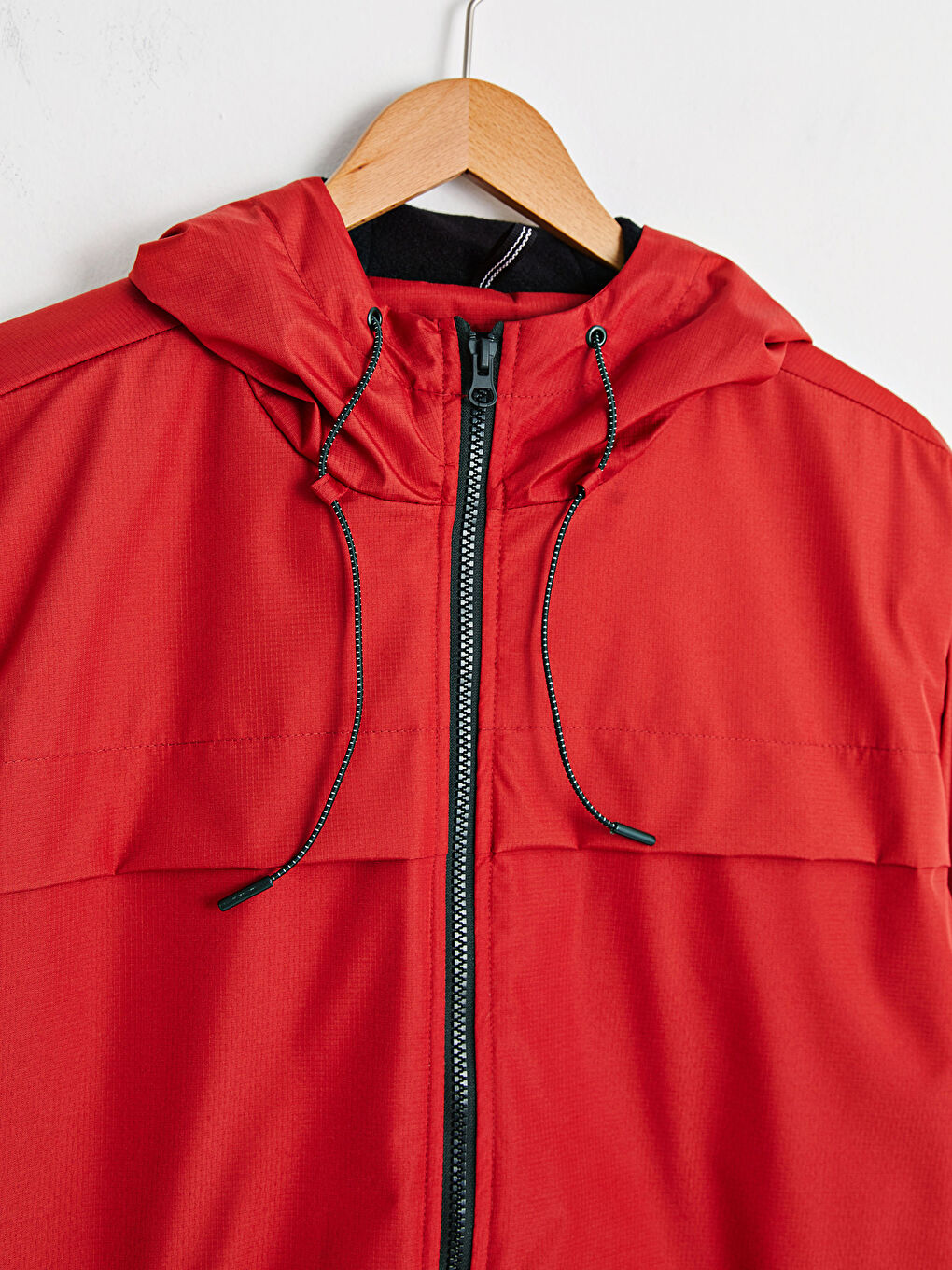 Standard Fit Polarized Hooded Men's Coat-2