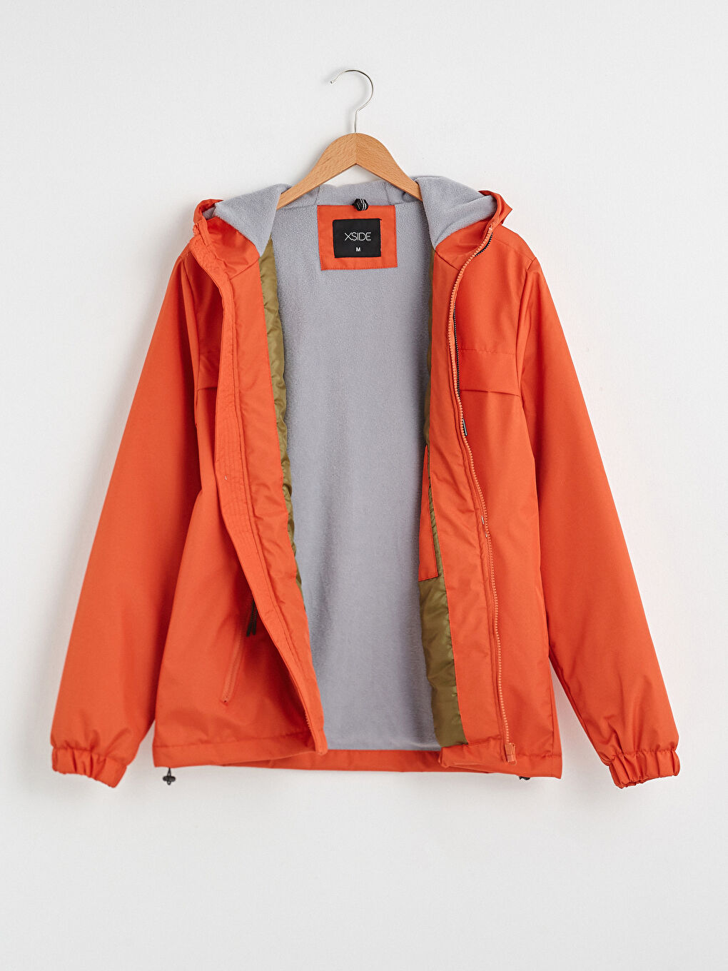 Palton cu Glugă Polarizat Standard Fit pentru Bărbați-8