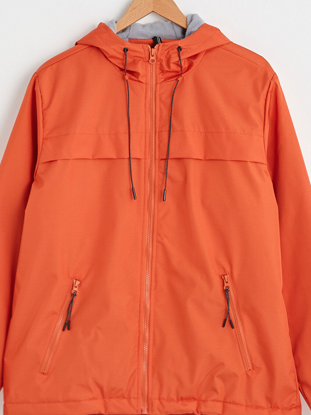 Palton cu Glugă Polarizat Standard Fit pentru Bărbați-10