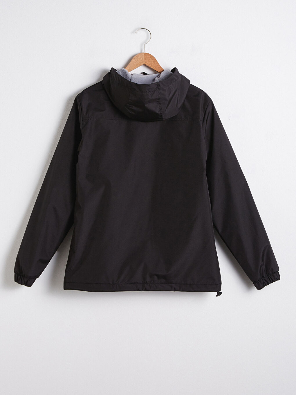 Standard Fit Polarized Hooded Men's Coat-11