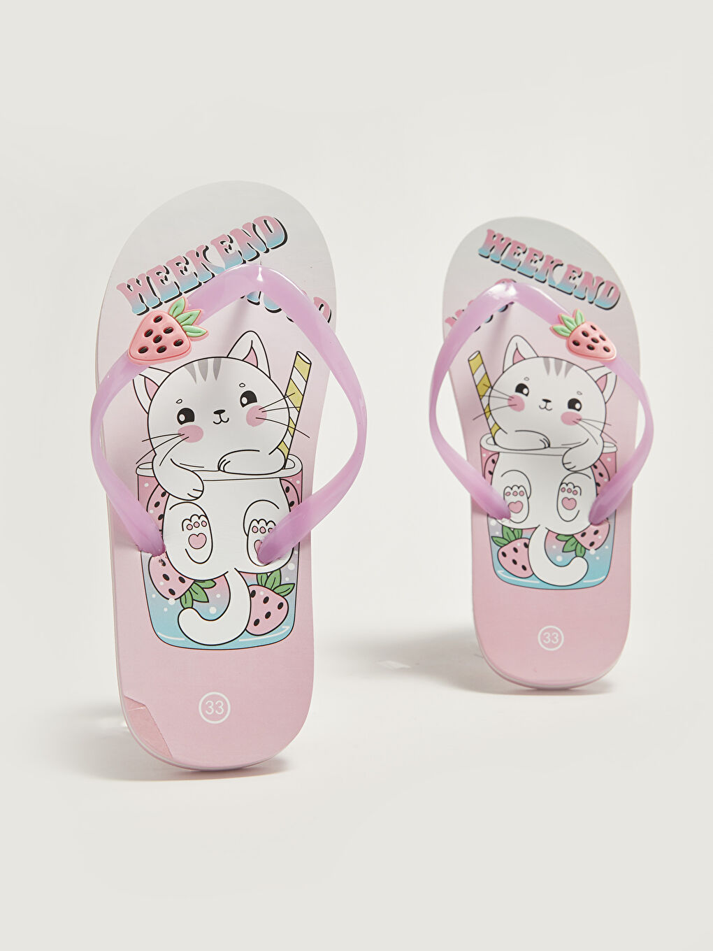 Отпечатани джапанки за момичета плажни чехли-4