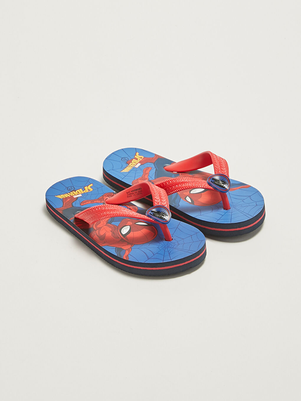 LCW STEPS Spiderman Licensed Flip-Flop Boy Beach Slippers -S1DN26Z4-F9C