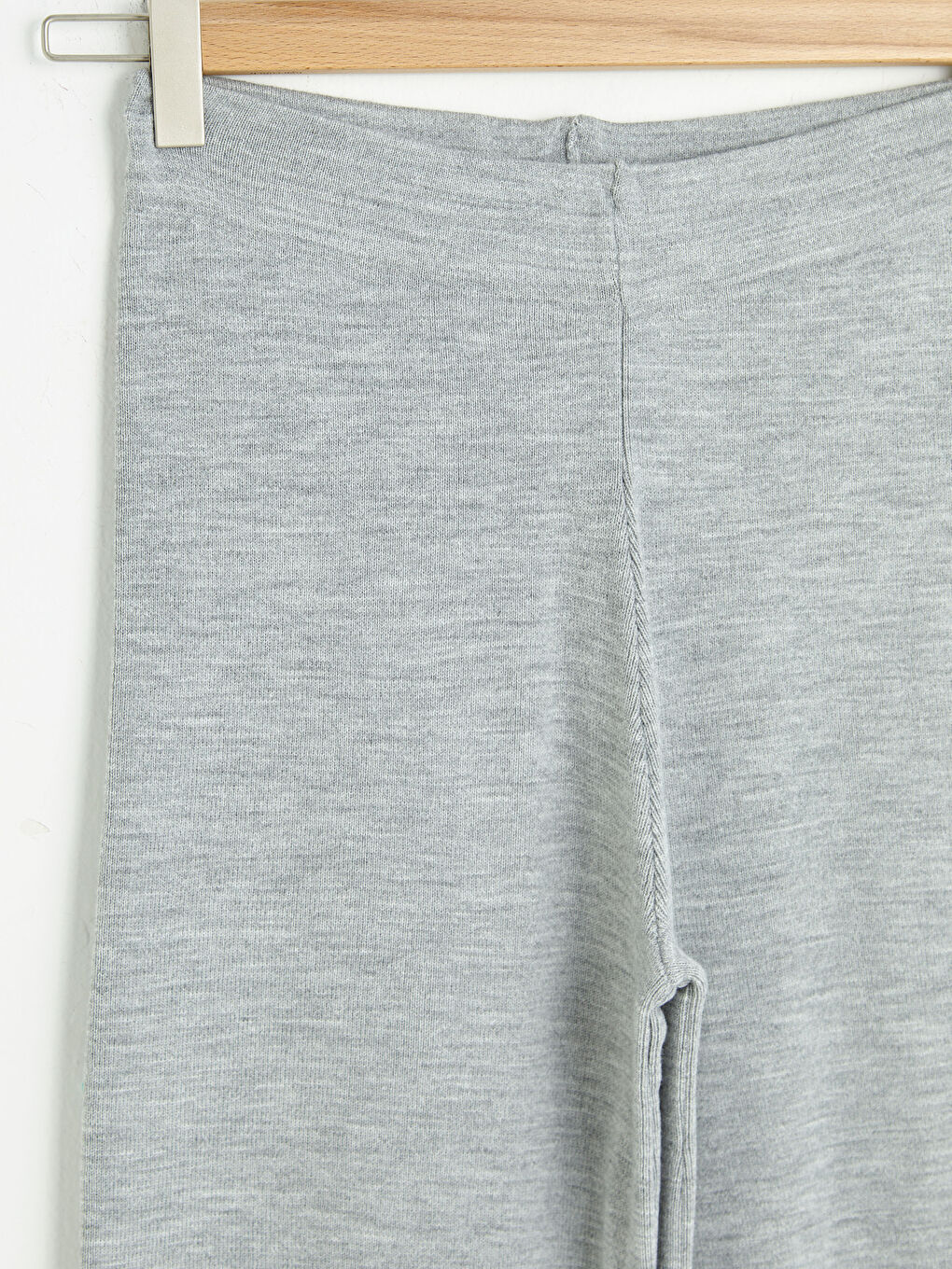 Elastic Waist Wide Leg Women's Trousers-6