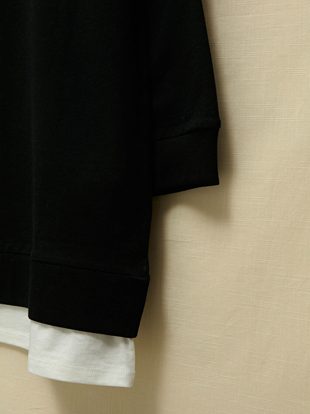 Crew Neck Plain Long Sleeve Women's Sweatshirt Tunic-7