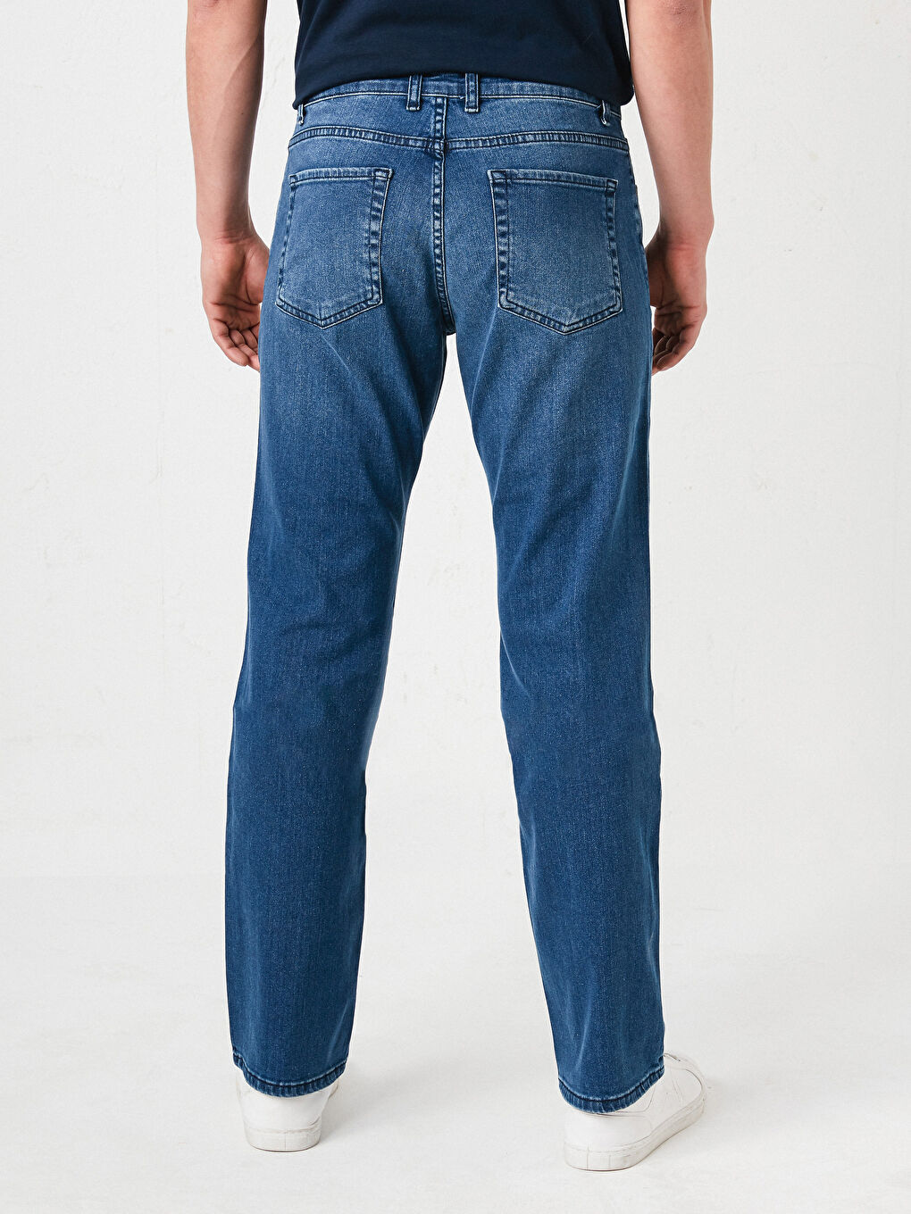İndigo 790 Rahat Kalıp Erkek Jean Pantolon-2