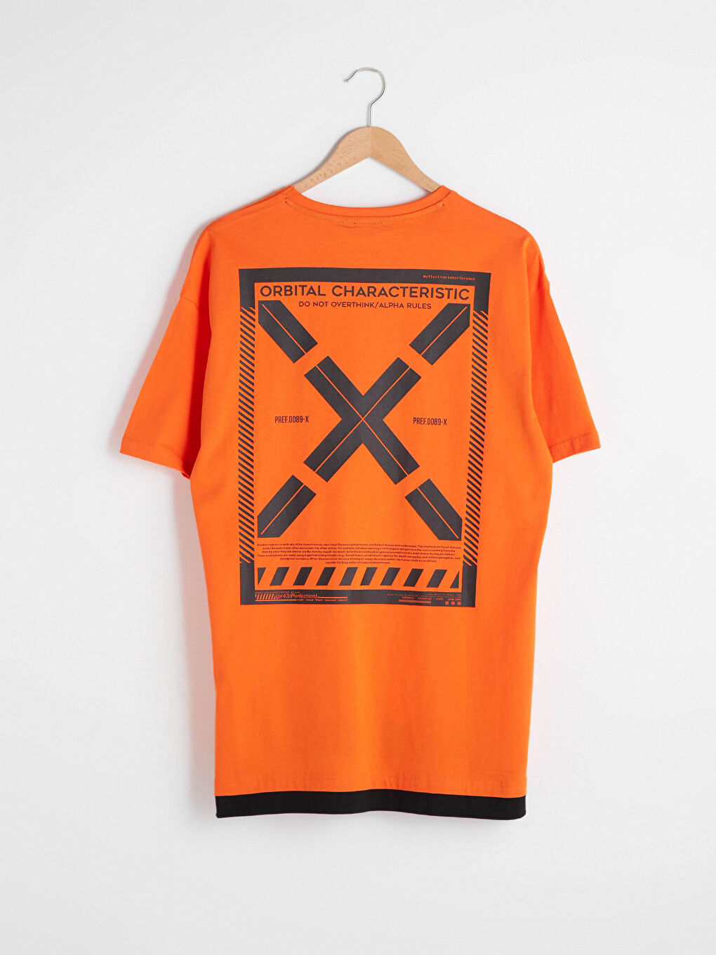 XSIDE Crew Neck Short Sleeve Printed Combed Cotton Men's T-shirt -S1DO99Z8-GGF