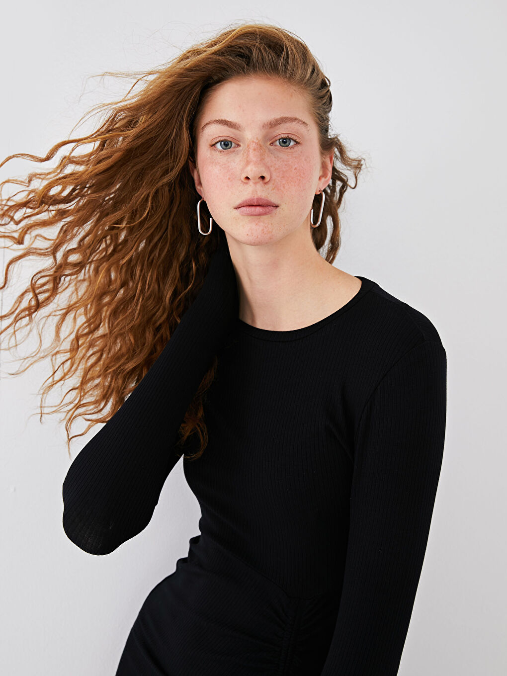 XSIDE Crew Neck Viscose Dress -S1DP03Z8-CVL