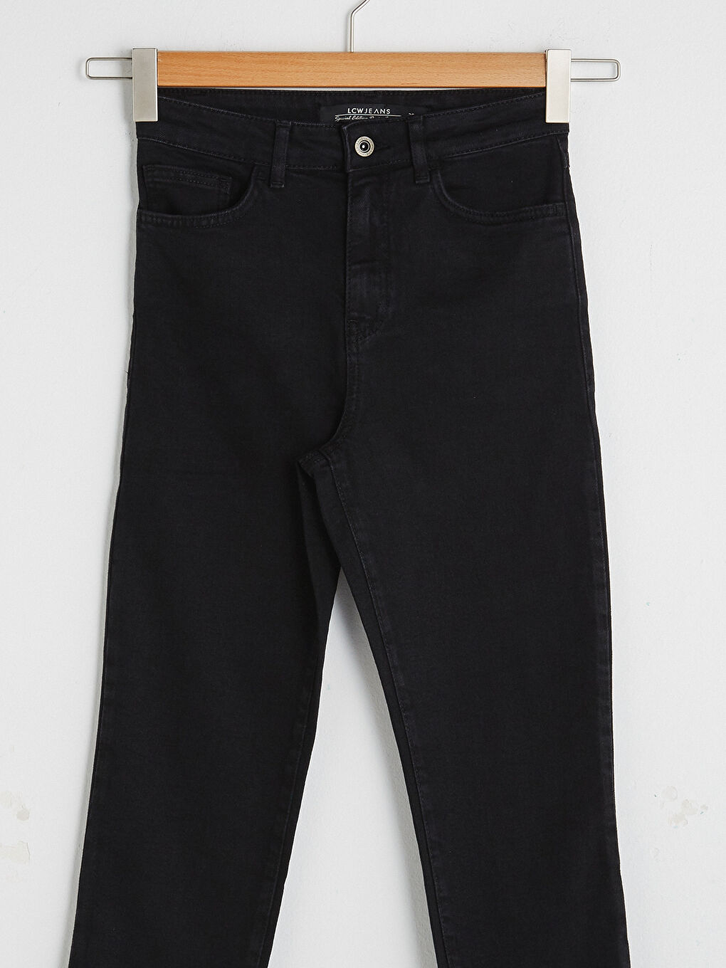 Siyah Yüksek Bel Mercury Skinny Fit Kadın Jean Pantolon-7