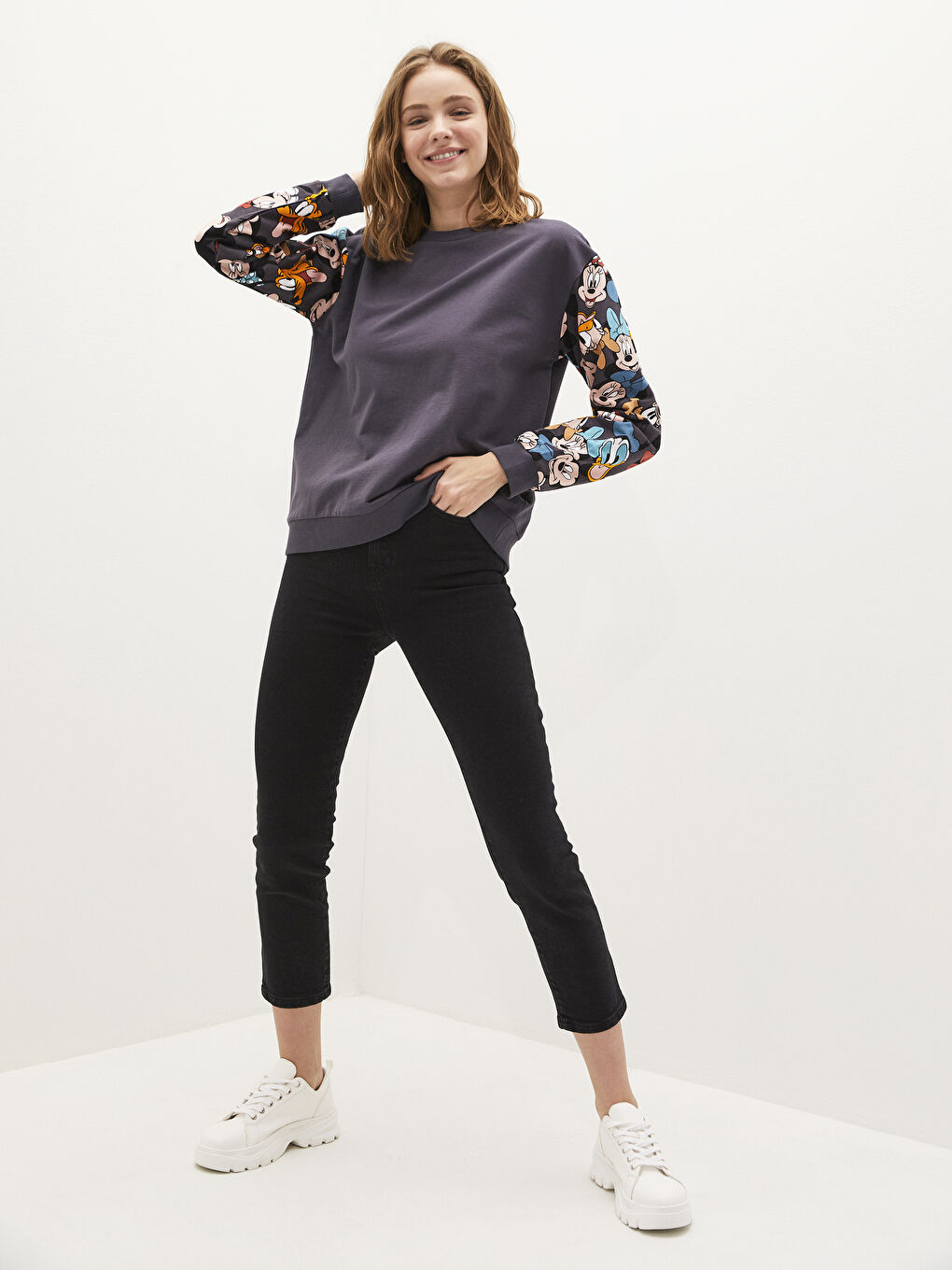 Siyah Yüksek Bel Mercury Skinny Fit Kadın Jean Pantolon-4