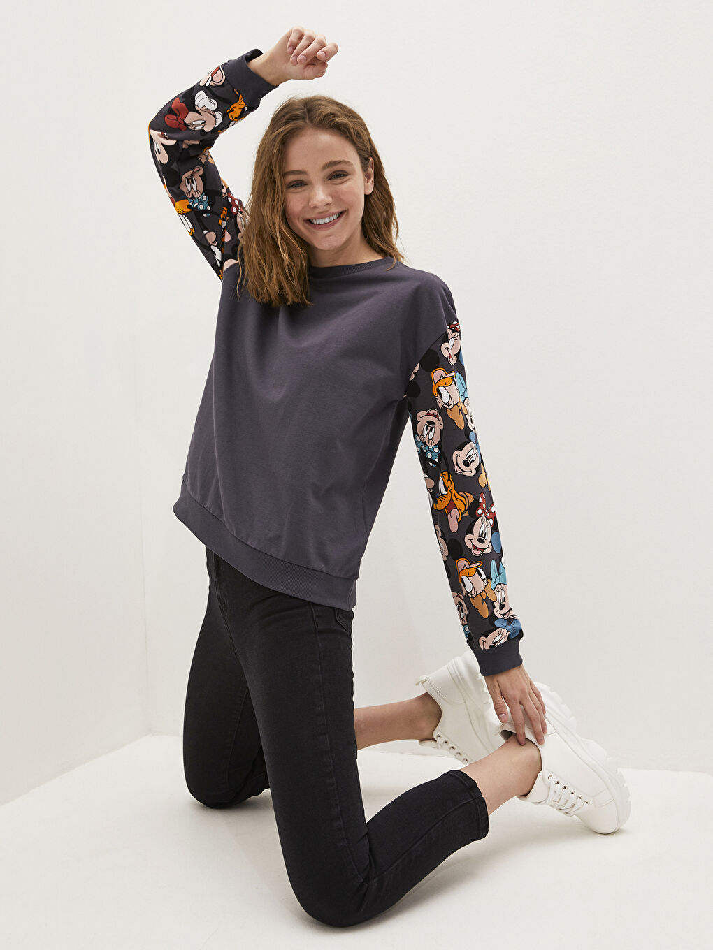 Siyah Yüksek Bel Mercury Skinny Fit Kadın Jean Pantolon-1