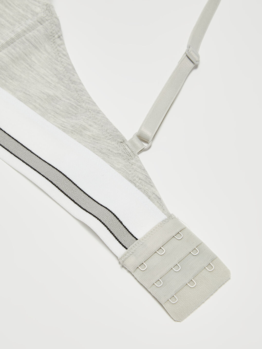 Gri Dolgusuz Balensiz Düz Sütyen-3