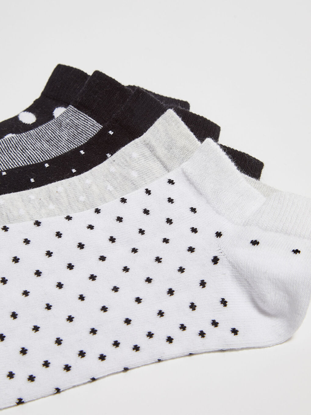 Patterned Cotton Women's Booties Socks 5 Pack-2