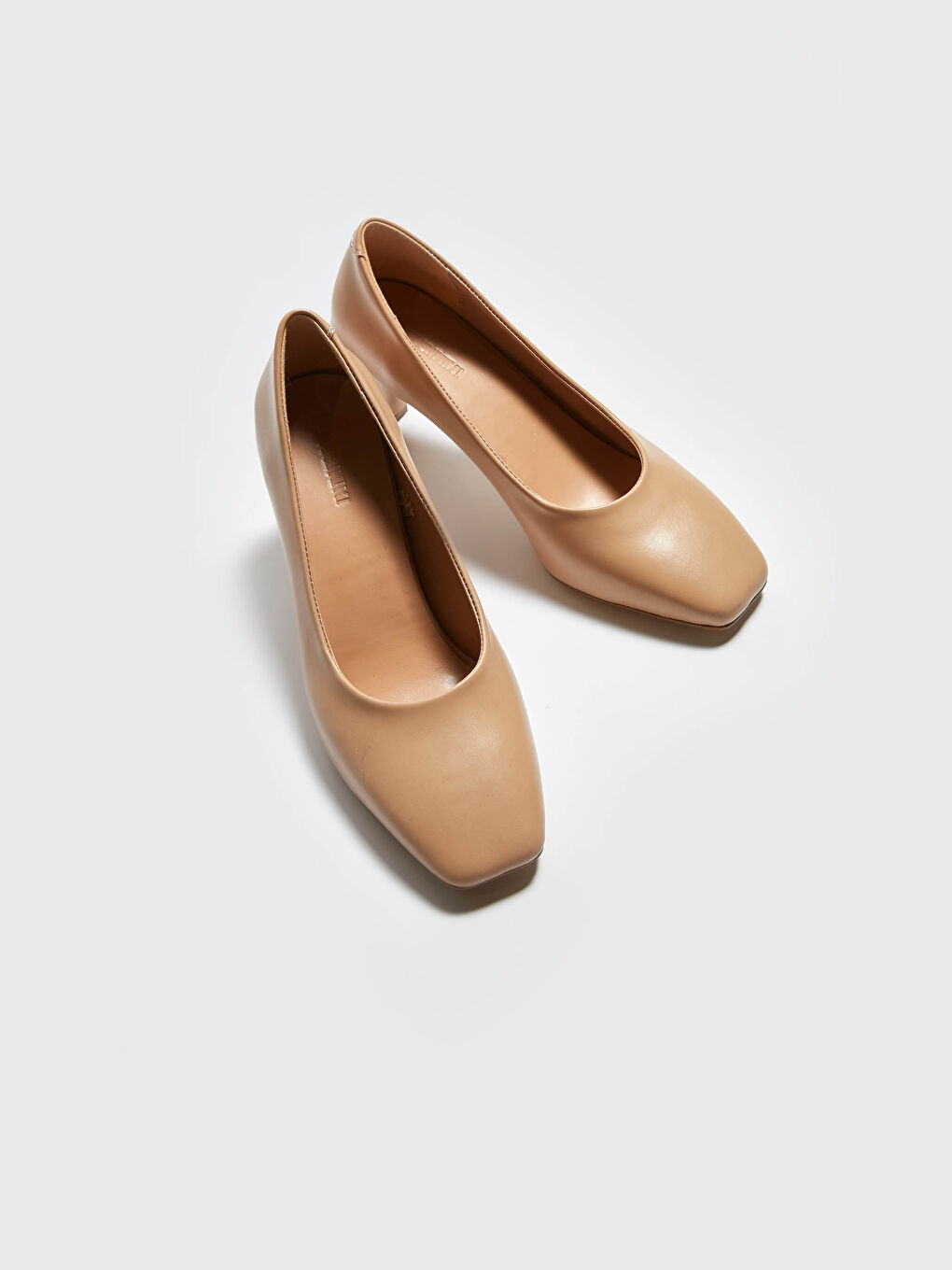 Теріге ұқсас биік өкшелі әйелдер аяқ киімі-2