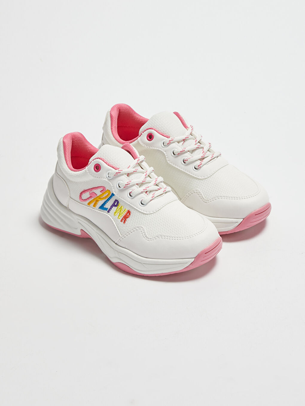 Қалың табанды баулы қыздар кроссовкалары