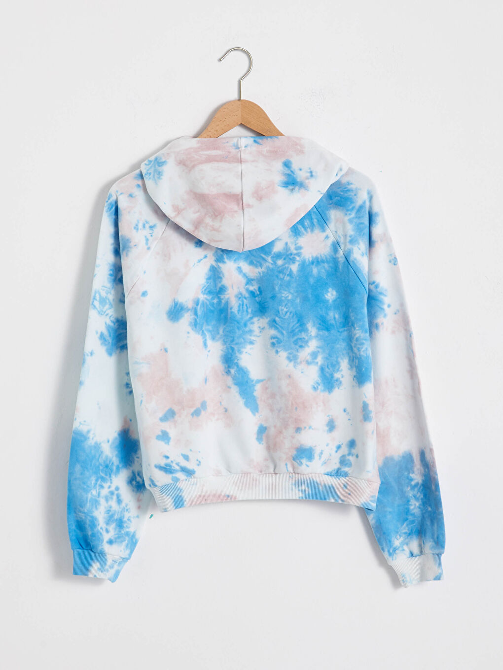 Hanorac cu Mânecă Lungă pentru Femei cu Model Tie-Dye-8