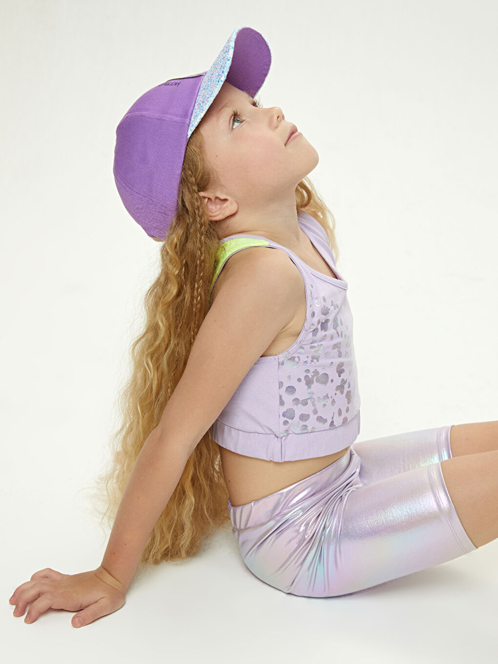 Кепка Русалочка для девочки-1