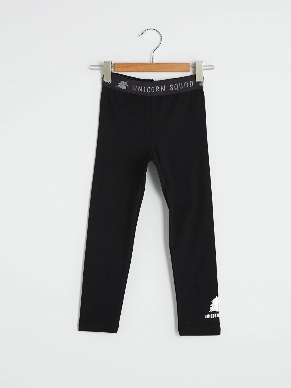 Printed Cotton Girls Long Leggings